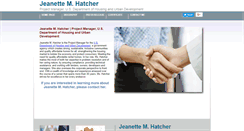 Desktop Screenshot of jennyhatcher.com